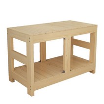 2자 3자 원목 어항 축양장 수조 선반 어항받침대 수족관 다이 어항다이 홈, 120 x45 x 70