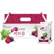 나애게 무농약 레드비트즙 100ml 90팩