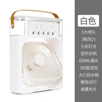 무시동 에어컨 낸난방기 텐트 차박 캠핑용 휴대용 이동식, 화이트(공기조절 팬 스프레이)