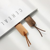 엄마마음 우드 원목 북마크 책갈피 책클립, 올리브 P10440