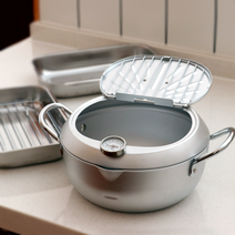 캠핑 전기 튀김기 프렌치 프라이 업소용 치킨 돈가스, 20cm