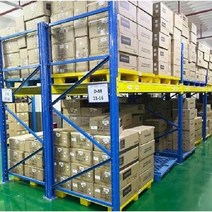 파레트철제랙 층별3톤하중 중량랙 창고 선반 철제 파렛트랙 철제선반 물류창고 창고렉, 내장250x120x300 3층 층별하중3톤