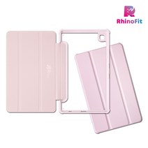 라이노 핏 갤럭시탭 A7 라이트 lite 8.7 클리어쉴드 케이스_2021년형, 베이비 핑크