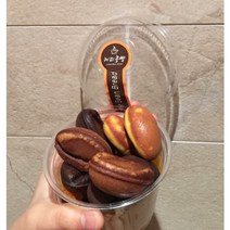 쥬모 커피콩빵 포장용 용기500세트(컵+뚜껑+유산지+전용스티커) 업소용 가정용 콩빵 만들기 간식 제조기 카페 커피