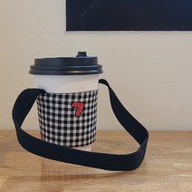[DIY키트 패키지] 컵홀더 만들기 방수컵홀더 자유학년 바느질재료 실과수업재료, 비숑