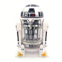 사이폰커피 960ml Moka 핸드 메이커 커피 머신 R2D2 만화 로봇 사무실 홈 매뉴얼 열 스테인레스 스틸 미니, 한개옵션0