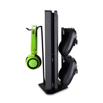G 스토리 거치대 PS4 slim 본체 거치대 ps4 PRO 수납 거치, 01. 홀더 GS-ST2 손잡이 이어폰 홀더