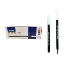 문화연필 컴퓨터용 싸인펜 컴퓨터 사인펜, 24개