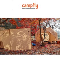 이글루윙돔텐트 샌드베이지 /얼음낚시텐트/오토캠핑 4계절용/대형쉘터/TPU우레탄창/8각방수포, 샌드베이지 윈드스크린