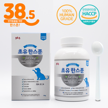 38.5도 강아지 초유한스푼 면역강화 질병예방, 2개