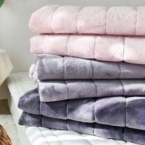 라비쉬앳홈 허니 벨벳 극세사 침대패드 겨울 이불패드 라지킹 밀림방지 고정밴드, 4.차콜