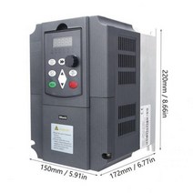 위상변환기 220v입력 380v출력 VFD11kw V/F 인버터 3 상 모터 용 220V 출력 주파수 변환기에 380V 단상 입, [07] 220V to 380V 11kw