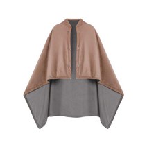 usb전기장판 후드 옷 망토 온열매트 방석 학교 충전식 캠핑 보조배터리장판, 커피 160x120(4000mAh 보조베터리)