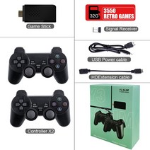 휴대용 레트로 오락실 게임기 DATA FROG-Y3 Lite 10000 + 게임 4K HD 비디오 콘솔 PS1FCGBA TV Dendy 콘솔용 더블 무선 컨트롤러, 06 Slim 32G 3550GAMES