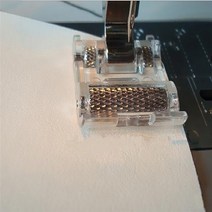 핸드미싱기 공업용미싱 공업용오버록 낮은 생크 롤러 노루발 스냅 가수 형제 janome 재봉틀 diy 의류 재봉 액세서리 패브릭 가죽 new, 1개