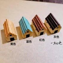 크리스마스 미니어처 세트 원목 하우스 캐비닛 디저트 양주 미니어처소품 종류 가구, 곡물창고랜덤발1(4x2x4cm)