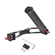 DJI 로닌 RS2 RSC2 RS3 휴대용 짐벌 스태빌라이저용 카본 섬유 L 브라켓 접이식 핸들 그립 콜드슈 마운트 포함 506894, Combo C