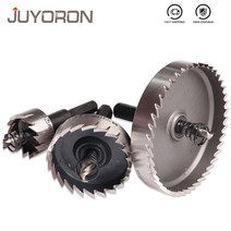 홀쏘 HSS 12-80mm 드릴 비트 도구 코어 금속 고속 강철 구멍 톱 카바이드 팁 프레스 드릴링 크라운, [33] 53mm, 33 53mm