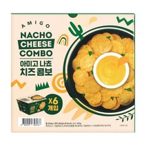 아미고 나쵸 치즈 콤보 100g x 6입 치즈소스 포함 대용량, 2세트