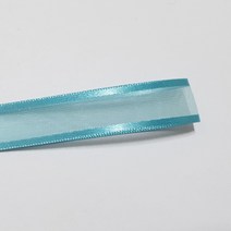 선물포장리본 꽃포장리본 양면 오간디 리본 (폭 6mm 길이90m)(폭 10mm/15mm/25mm/35mm 길이 45mm), 35mm, 11(블루)