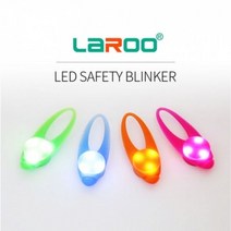라루 반려견 LED 블링커, 초록, 1개
