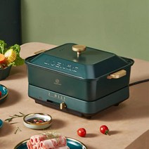 샤오미 LIONE G-7 멀티쿠커 다용도 샤브샤브 불고기 찝통 전기냄비 돼지코 증정