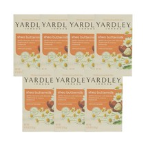 야들리런던 쉐어버터 밀크 비누, 120g, 7개