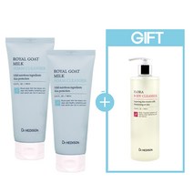 닥터헤디슨 (바디워시 증정) 로얄 고트 밀크 폼 클렌저 180ml 2개