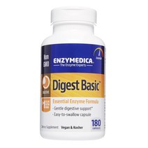 Enzymedica Digest Basic 다이제스트 필수 소화효소 180캡슐