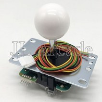 보트 엔진 부품 조이스틱 일본 파이팅 로커 및 와이어 아케이드 게임, white
