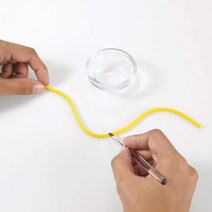 미국직구 윌튼 댑-엔-홀드 식용 접착제 2온스. & 609-1192 블랙 푸드 라이터 식용 잉크 마커(2팩), 수량, 상세참조