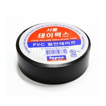 PVC 절연테이프 10m 전기테이프 절연테이프/전기테이프/산업용테이프/테이팩스/절연용테이프, 본상품선택, 단일 수량