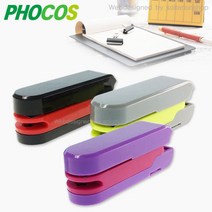 포코스 다기능소형스테플러 4in1 MF4Iin1 /스테플러/일공펀치/제침기/리무버/레터오프너, MF4Iin1 블랙