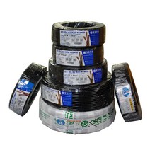 IEC-02 KIV 케이블 1.5SQ 부터 25SQ 배선용 조작전선 1롤 단위 판매, 16SQ 100m