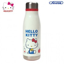 스케이터 캐릭터 스테인레스 물통 400ml 헬로키티 레트로 스타일리시, 상세페이지 참조