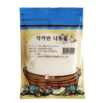 청은 삭카린나트륨(중국산 사카린100%) 60g, 1개