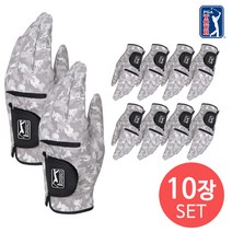 PGA TOUR 카모 플렉스 합피 골프장갑
