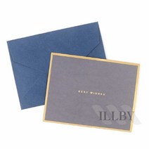 일비 고급 축하카드 초대장봉투 생일축하카드 축하장, 와인색