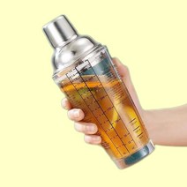 칵테일쉐이커 400ml 믹싱틴 아웃셋 칵테일 쉐이커 레시피 바텐더도구 HN.BLTJQ-40, 304스테인레스 스틸