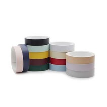 유니온플러스 책 제본 테이프 라벨 북 바인딩 35mm, 색상, 하늘색