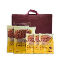 오리선물세트 1호 (흑마늘오리훈제슬라이스250gx4개+오리날개훈제400gx1개), 없음