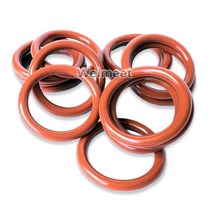 고무오링 패킹 실리콘 오링 고무링 10pcs 와이어 직경 3.1mm OD10-200mm 오일 저항 실리콘 고무 씰링 링 고, 03 12mm