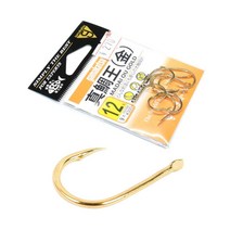 가마가츠 진조왕(금색) 참돔바늘 마다이바늘, 13호