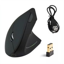 인체 공학 버티컬 마우스 충전식 자동 클릭 무선 수직 USB, 사일런트 클릭 g5 rech