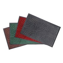 제이오마켓 써클 카펫 현관매트 190X300cm 그레이 미끄럼방지 업소용 사무실 아파트현관 매장입구 발매트, 상세페이지 참조, 단품