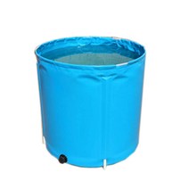 빗물받이 접이식 물 저장고 우수받이 농업 대형 버킷, 0.8x1.0
