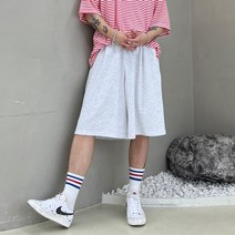 편한 버뮤다 쭈리 6부 5부 핀턱 남자 운동 와이드 츄리닝 반바지