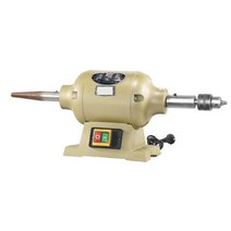 버핑기 빠우기계 소형 광택기 작업대 연삭기 이중헤드, 370w 데스크탑 연마기(스레드) 220v