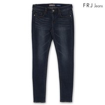 FRJ 여성 블랙RAW슬림스키니 팬츠DBL F79F-DP972A