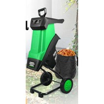 잔가지분쇄기 목재 임목 나무 파쇄기 대용량 과수원, 2400W 분쇄기 x 가방
